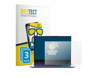 brotect Pellicola Vetro per MEDION SPRCHRGD 14 S2 | 3 Pezzi Opaca Protezione Schermo Made in Germany Anti-Riflesso Durezza 9H Anti-Graffio