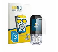 brotect Pellicola Vetro per Mitel OpenScape DECT Phone SL7 | 3 Pezzi Opaca Protezione Schermo Made in Germany Anti-Riflesso Durezza 9H Anti-Graffio