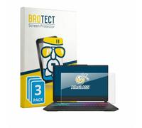 brotect Pellicola Vetro per MSI Cyborg 15 A13V | 3 Pezzi Chiara Protezione Schermo Made in Germany Durezza 9H Anti-Graffio Glass Screen Protector