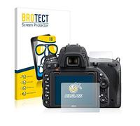 brotect Pellicola Vetro per Nikon D750 | Chiara Protezione Schermo Made in Germany Durezza 9H Anti-Graffio Glass Screen Protector