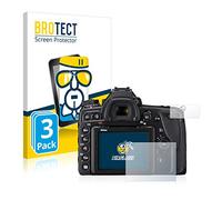 brotect Pellicola Vetro per Nikon D780 | 3 Pezzi Chiara Protezione Schermo Made in Germany Durezza 9H Anti-Graffio Glass Screen Protector