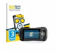 brotect Pellicola Vetro per Pentax WG-90 | 3 Pezzi Opaca Protezione Schermo Made in Germany Anti-Riflesso Durezza 9H Anti-Graffio