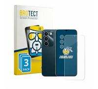 brotect Pellicola Vetro per realme C100 5G | (Fronte+Fotocamera) 3 Pezzi Chiara Protezione Schermo Made in Germany Durezza 9H Anti-Graffio Glass Screen Protector