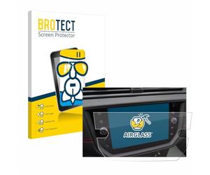 brotect Pellicola Vetro per Seat Arona FR Stereo BJ 2019 | Chiara Protezione Schermo Made in Germany Durezza 9H Anti-Graffio Glass Screen Protector