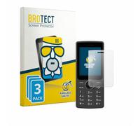brotect Pellicola Vetro per SPC Wild Cool | 3 Pezzi Opaca Protezione Schermo Made in Germany Anti-Riflesso Durezza 9H Anti-Graffio
