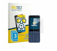 brotect Pellicola Vetro per TCL OneTouch 4042s | 3 Pezzi Chiara Protezione Schermo Made in Germany Durezza 9H Anti-Graffio Glass Screen Protector