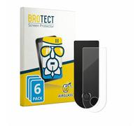 brotect Pellicola Vetro per Xiaomi Electric Scooter 6 Lite | 6 Pezzi Chiara Protezione Schermo Made in Germany Durezza 9H Anti-Graffio Glass Screen Protector