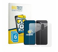 brotect Pellicola Vetro per Xiaomi Poco X8 Pro Max | (Fronte+Retro) 6 Pezzi Chiara Protezione Schermo Made in Germany Durezza 9H Anti-Graffio Glass Screen Protector