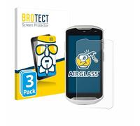brotect Pellicola Vetro per Zebra TC51 | 3 Pezzi Chiara Protezione Schermo Made in Germany Durezza 9H Anti-Graffio Glass Screen Protector