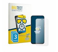brotect Pellicola Vetro per ZTE Blade V80 Pro | 3 Pezzi Opaca Protezione Schermo Made in Germany Anti-Riflesso Durezza 9H Anti-Graffio