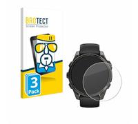 brotect Vetro Temperato per Garmin Fenix 8 AMOLED (47 mm) Pellicola Protettiva (3 Pezzi) - Durezza 9H, Anti-Graffio
