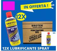 BROTEK Offerta 12pz Spray lubrificante sbloccante Svitol 450ml GERMANY OIL