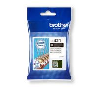 Brother lc421bk cartuccia d'inchiostro 1 pz originale nero