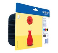 Brother 4x Originale Inchiostro Cartucce MFC-J245 J470DW J650DW J870DW LC-121