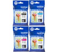 Brother 4x Originale Inchiostro Cartucce MFC J491 Dw J497 DCP J572DW Value Pacco