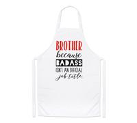 Brother Badass Isn'T Un Ufficiale Job Titolo Chef Grembiule - Divertente Cucina