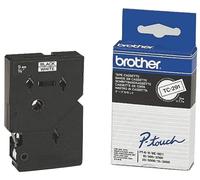 Brother - Black, white - Roll (0.9 cm) 1 cassette(s) laminated tape - for P-Touc
