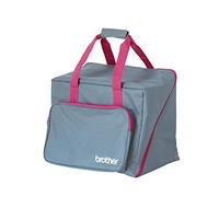Brother - Borsa per overlock, colore: Grigio/Rosa