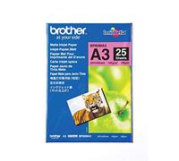 Brother BP60MA3 Photo Matt Paper, carta fotografica, opaco, bianco, A3, 145 g/m2, 25 pz BP60MA3, getto d'inchiostro