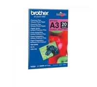 Brother BP71GA3 carta fotografica A3 Blu, Rosso Lucida