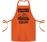 Brother & Brother Amici per Vita Divertente Cotone Grembiule 100% Biologico