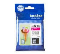 Brother LC-3213M - Cartuccia d'inchiostro (400 pagine, adatta DCP-J772DW, DCP-J774DW, MFC-J890DW, MFC-J895DW), colore magenta, piccola