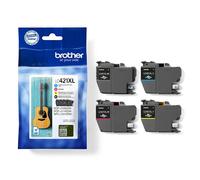 Brother Cartucce LC-421/LC-421-XL DCP-J1050DW DCP-J1140DW MFC-J1010DW Originale