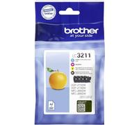 Brother LC3211VALDR Multipack nero / ciano / magenta / giallo Originale LC-3211