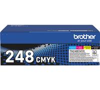 Brother TN-248VAL cartuccia toner 4 pz Originale Nero, Ciano, Magenta, Giallo