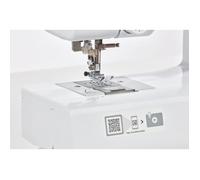 BROTHER - CS10s - Macchina da cucire elettronica - 40 punti - Sistema di infilatura dellago - Display LCD - Bianco