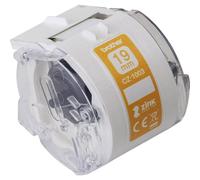 Brother CZ1003 Rotolo di etichette 19 mm x 5 m Carta Bianco 1 pz. A tenuta per