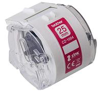 Brother CZ1004, Rotolo a Lunghezza Continua Originale, 25 mm x 5 metri | Per Stampante di Etichette a Colori VC500W