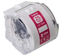 Brother CZ1004 Rotolo di etichette 25 mm x 5 m Carta Bianco 1 pz. A tenuta