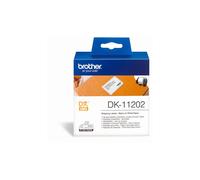 BROTHER Default Category Label Roll, White, Standard Yield Shipping (62 x 100 mm