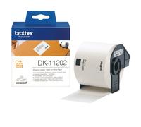 Brother DK-11202 nastro per etichettatrice Nero su bianco