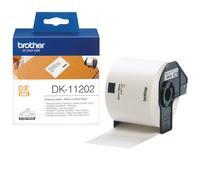 Brother DK-11202 nastro per etichettatrice Nero su bianco (Brother DK-11202 - shipping etiketter) NEW