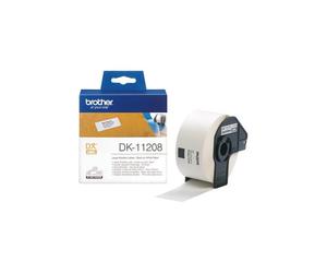 BROTHER DK-11208 ETICHETTE ORIGINALI 38mm x 90mm Rotolo da 400 Etichette