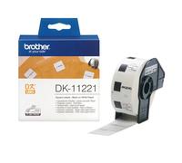 BROTHER DK-11221 1000 ETICHETTE ORIGINALI 23X23MM BIANCHE