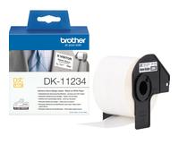 Brother DK-11234 etichetta per stampante Bianco Etichetta per stampante autoadesiva NEW