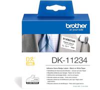 BROTHER DK-11234 ETICHETTE ORIGINALI 86X60MM BIANCHE ROTOLO DA 1000 ETICHETTE
