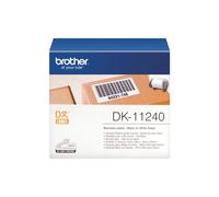 BROTHER - DK-11240 - Brother - Rotolo 600 Etichette 102 x 51 mm - Nero-Bianco - DK-11240 - BRODK11240 - Conf. da 1 Pz. - DK-11240