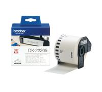 Brother DK-22205 nastro per etichettatrice Nero su bianco