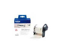 BROTHER DK-22212 ETICHETTE ORIGINALE 62X15,24 NERO/BIANCO