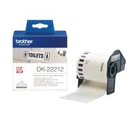 Brother DK-22212 nastro per etichettatrice Nero su bianco NEW