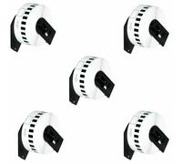 BROTHER DK-22214 ETICHETTE ADESIVE COMPATIBILI NO OEM 12mmX30,48mt KIT 1 3 5 10