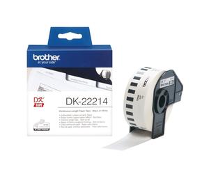 Brother DK-22214 nastro per etichettatrice Nero su bianco NEW