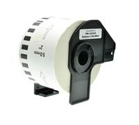 BROTHER DK-22223 ETICHETTE COMPATIBILI Adesiva in Carta 50mm X 30,48 mt