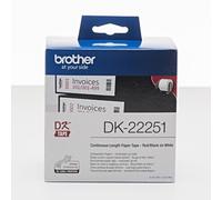 Brother DK-22251, 62mm x 15,24m, rotolo di carta