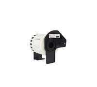 BROTHER DK-22251 ETICHETTA COMPATIBILE 62mm x 15,24m NERO/ROSSO SU BIANCO