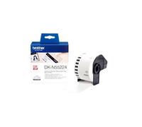 BROTHER DK-N55224 ROTOLO ETICHETTE ORIGINALE IN CARTA 54X30,48 NERO/BIANCO